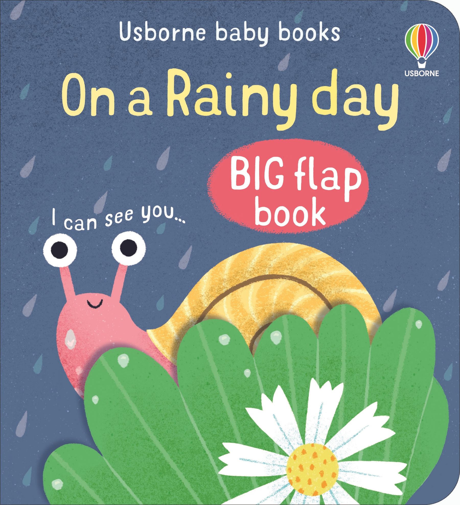 Coperta cărții „On a Rainy Day”, reprezentativă pentru colecția Baby's Big Flap Books
