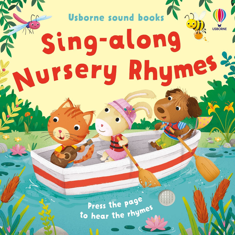 Coperta cărții „Sing-along Nursery Rhymes”, reprezentativă pentru colecția Grădiniță