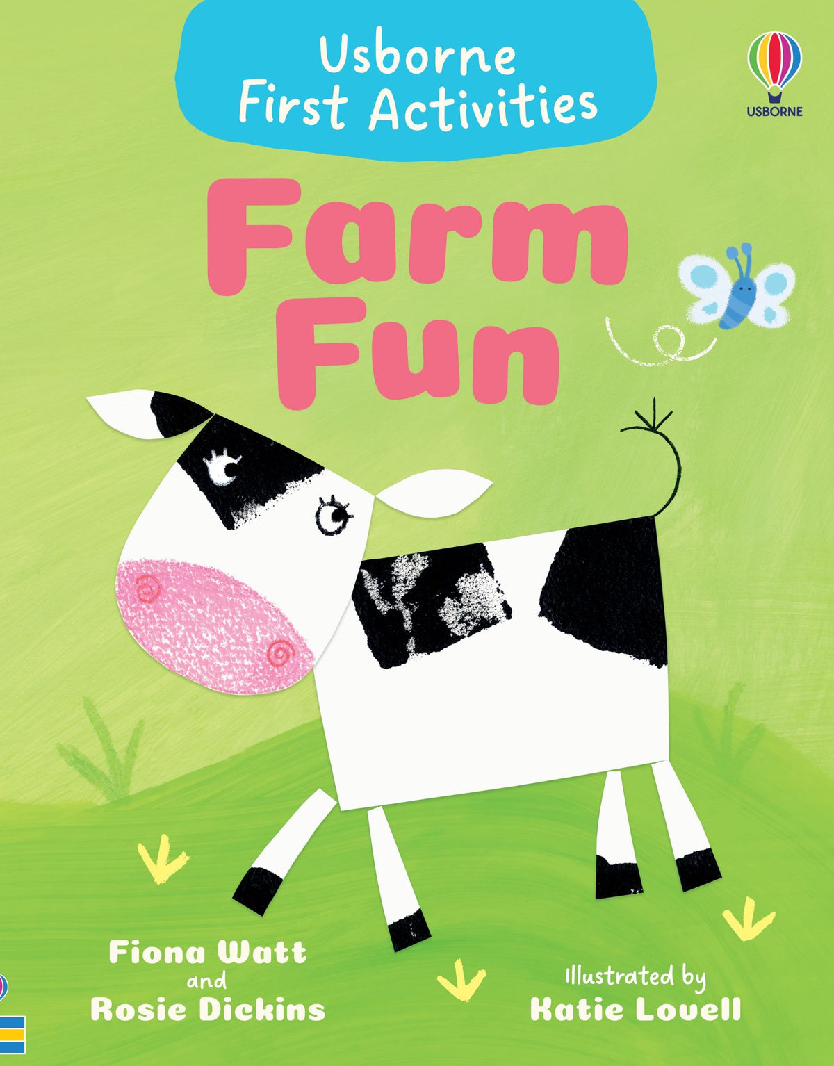 Coperta cărții „Farm Fun”, reprezentativă pentru colecția First Activities