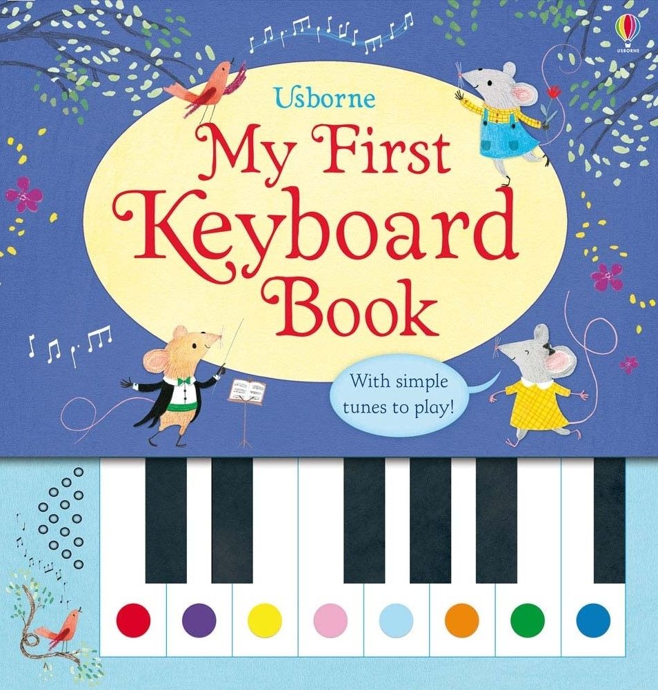 Coperta cărții „My First Keyboard Book”, reprezentativă pentru colecția My First Musical Books