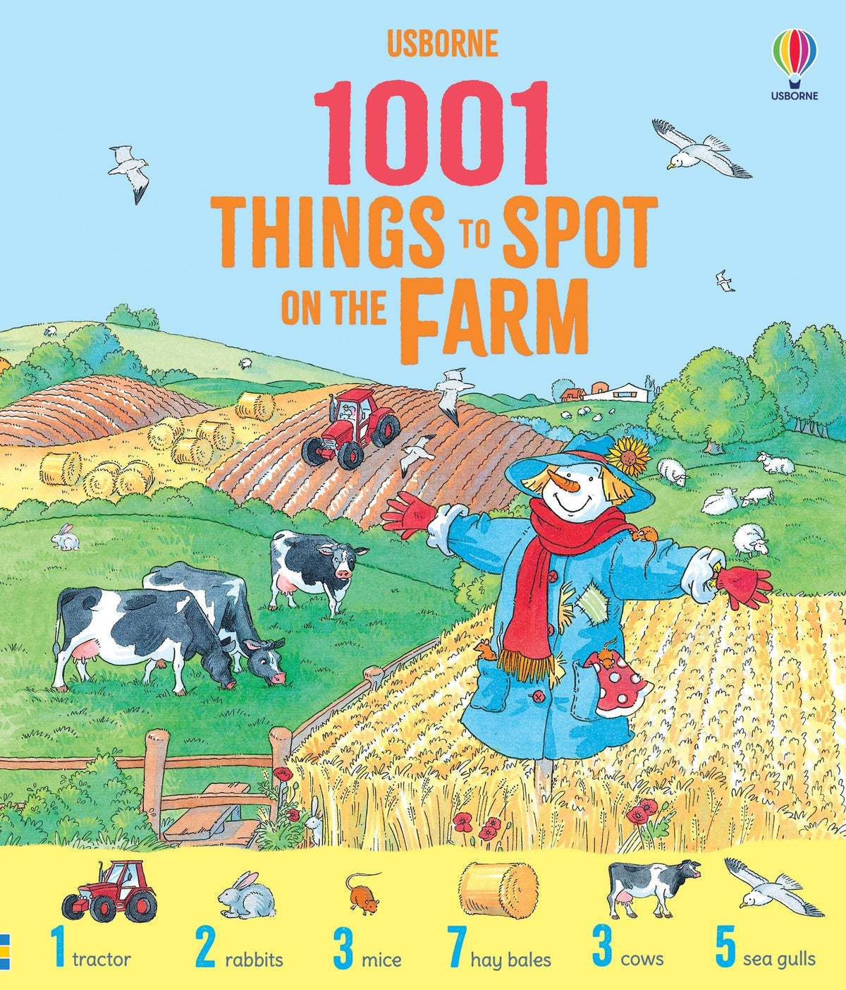 Coperta cărții „1001 Things to Spot on the Farm”, reprezentativă pentru colecția 1001 Things to Spot