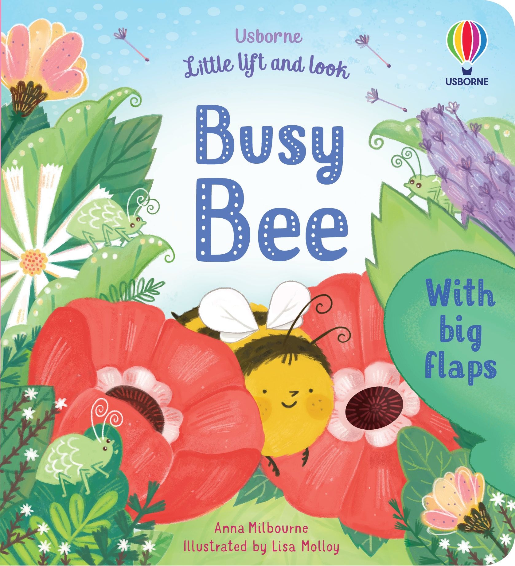 Coperta cărții „Little Lift and Look Busy Bee”, reprezentativă pentru colecția Little Lift and Look