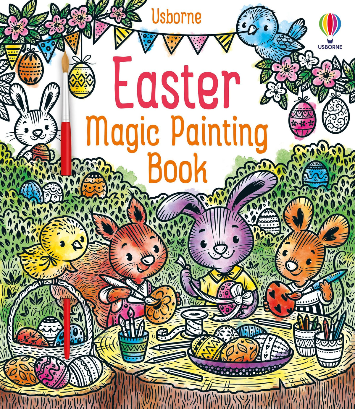 Coperta cărții „Easter Magic Painting Book”, reprezentativă pentru colecția Magic Painting Books
