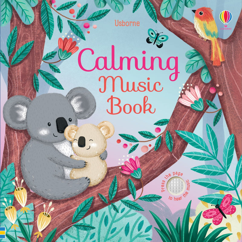 Coperta cărții „Calming Music Book”, reprezentativă pentru colecția Momente de liniște