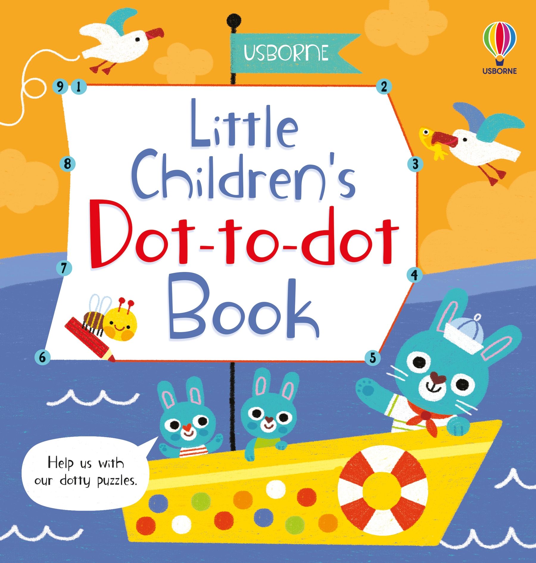 Coperta cărții „Little Children's Dot-to-Dot Book”, reprezentativă pentru colecția Little Children's Activity Books