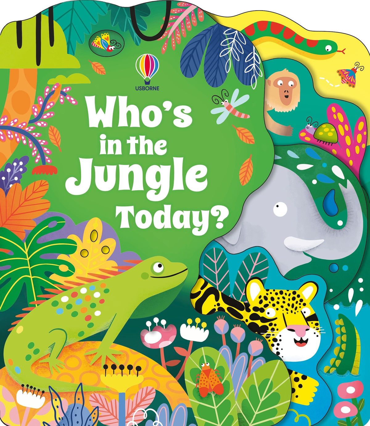 Coperta cărții „Who's in the Jungle Today?”, reprezentativă pentru colecția Who's in ... Today?