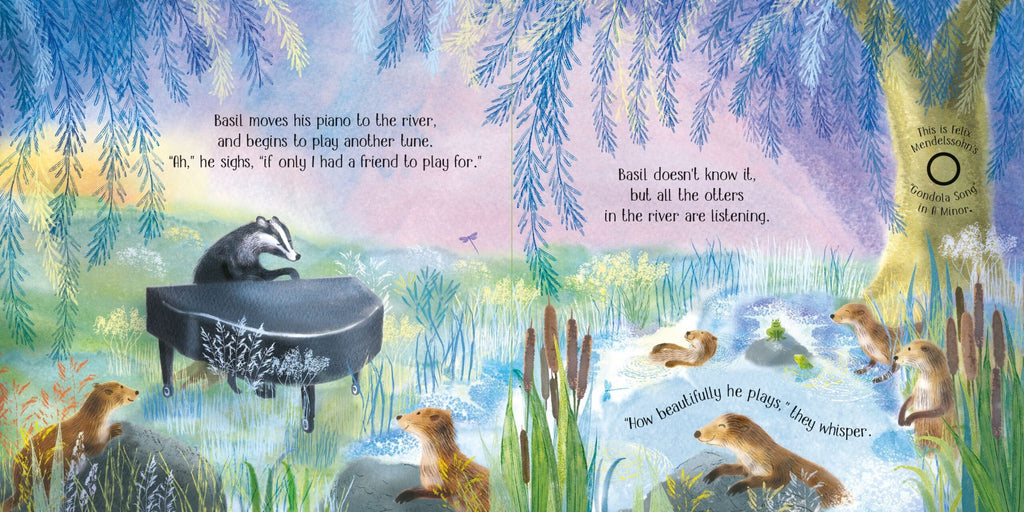 Usborne – Sleepytime Music Book – Carte pentru copii 6+ luni – carte pentru copii Usborne, preview pagini