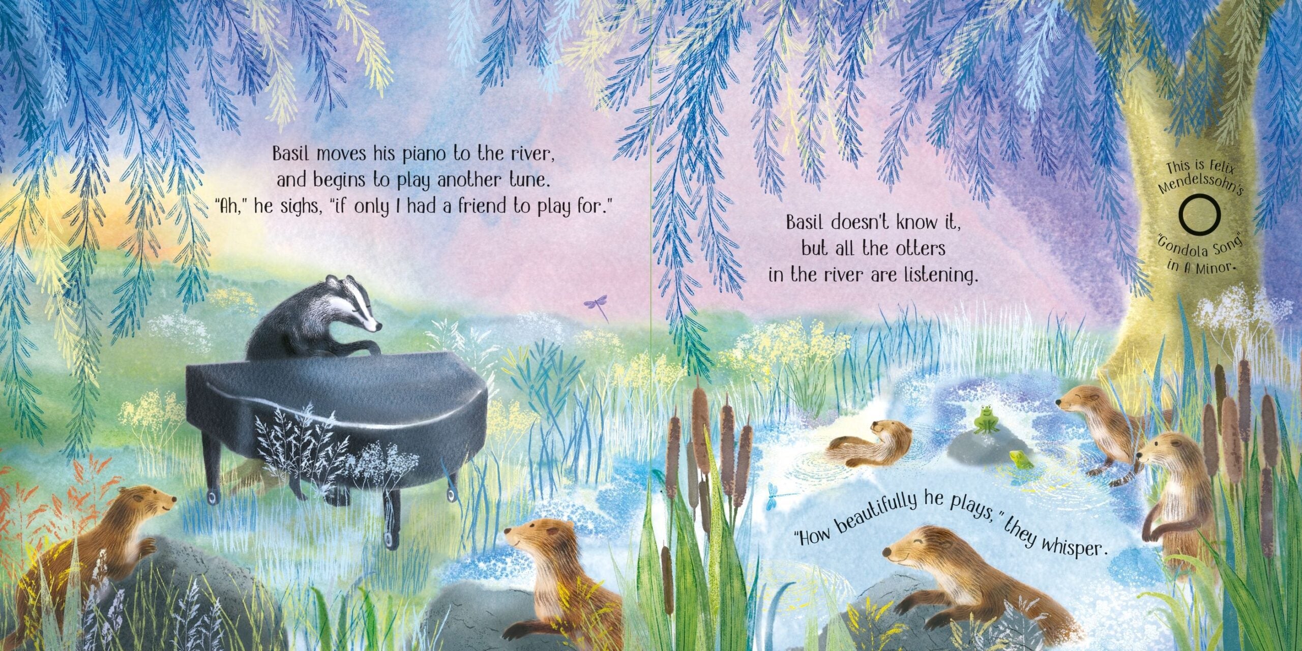 Usborne – Sleepytime Music Book – Carte pentru copii 6+ luni – carte pentru copii Usborne, preview pagini