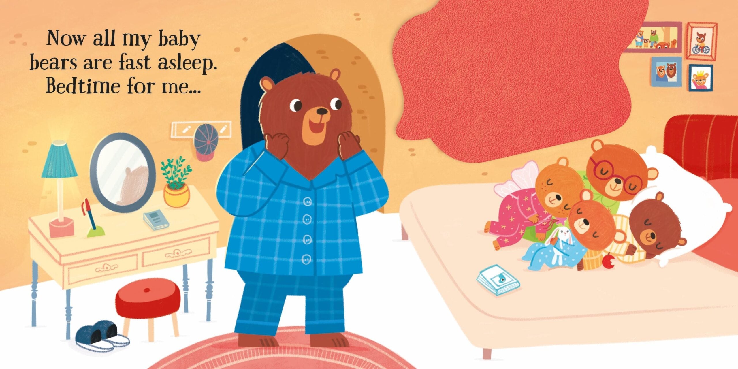 Usborne – Bedtime for Baby Bears – Carte pentru copii 6+ luni – carte pentru copii Usborne, preview pagini