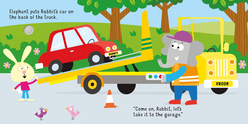 Usborne – Let's go on a Truck! – Carte cu sunete pentru copii 12+ luni – carte pentru copii Usborne, preview pagini
