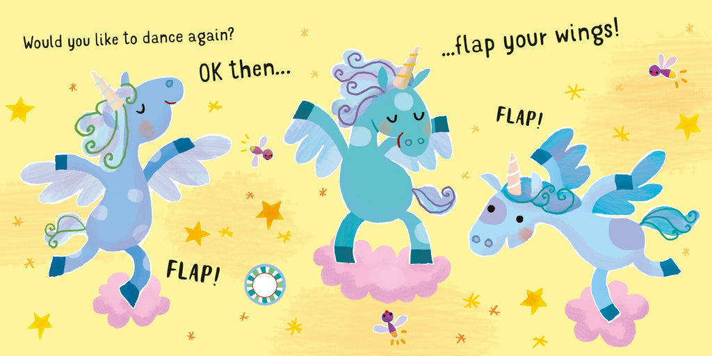 Usborne – Dance with the Unicorns – Carte pentru copii 10+ luni – carte pentru copii Usborne, preview pagini