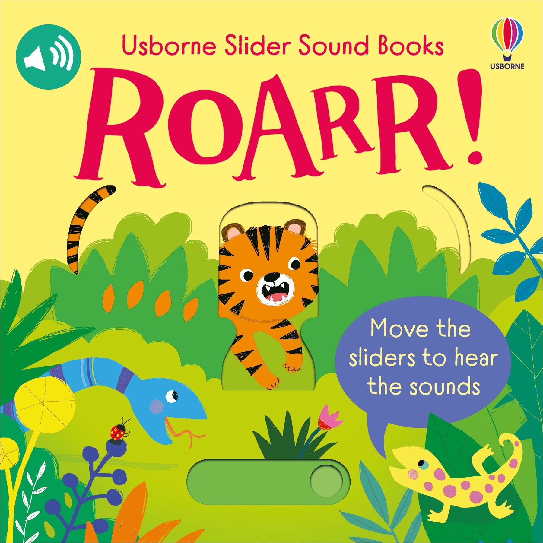 Usborne – Roarr! – Carte pentru copii 6+ luni – carte pentru copii Usborne, copertă