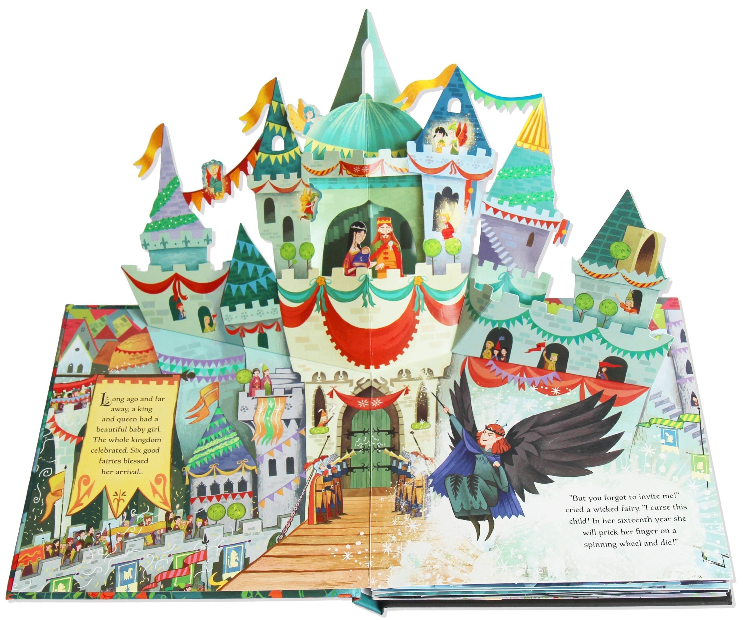 Usborne – Pop-up Sleeping Beauty – Carte pentru copii 3+ ani – carte pentru copii Usborne, preview pagini