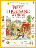 Usborne – First Thousand Words in German – Carte pentru copii 5+ ani – carte pentru copii Usborne, copertă