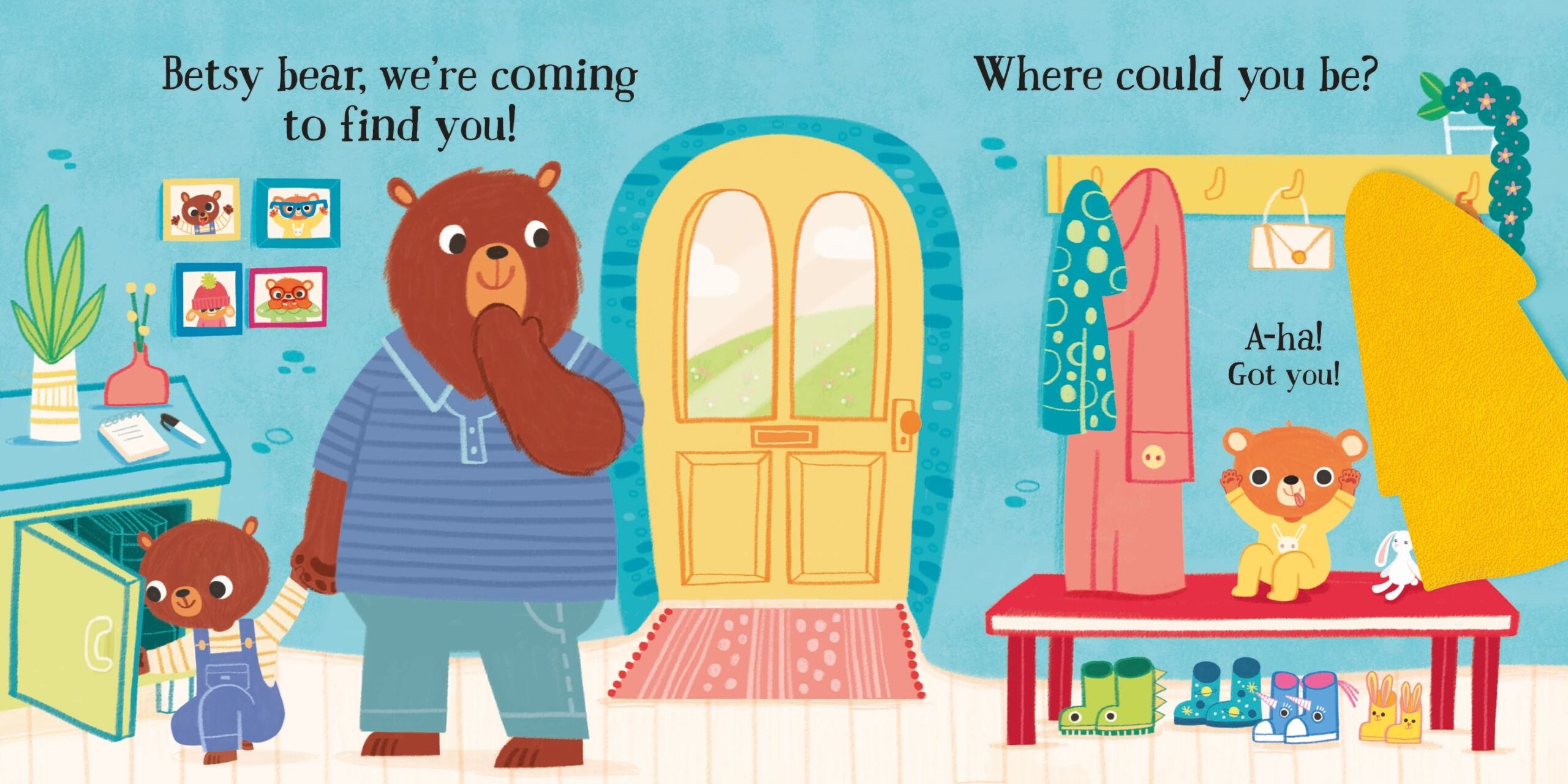 Usborne – Playtime for Baby Bears – Carte pentru copii 6+ luni – carte pentru copii Usborne, preview pagini