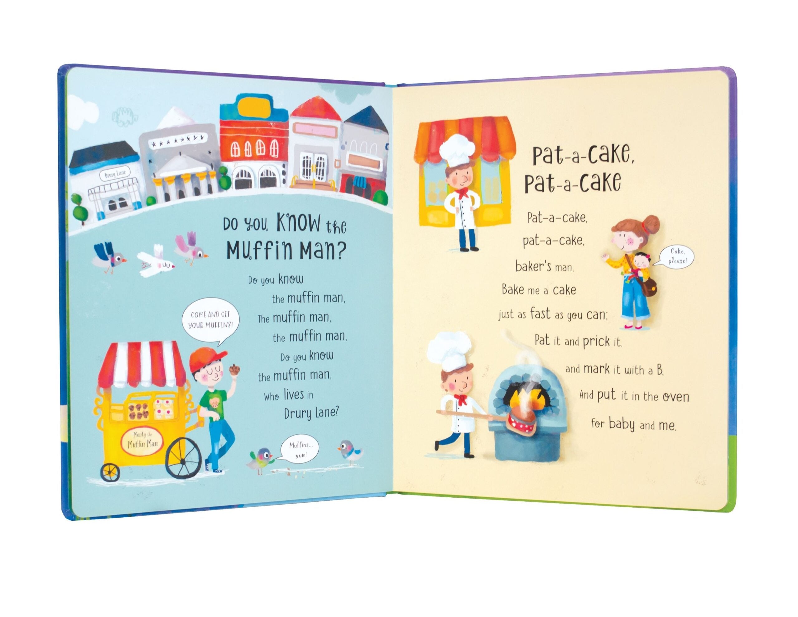 Usborne – Big Book of Nursery Rhymes – Carte pentru copii 2+ ani – carte pentru copii Usborne, preview pagini