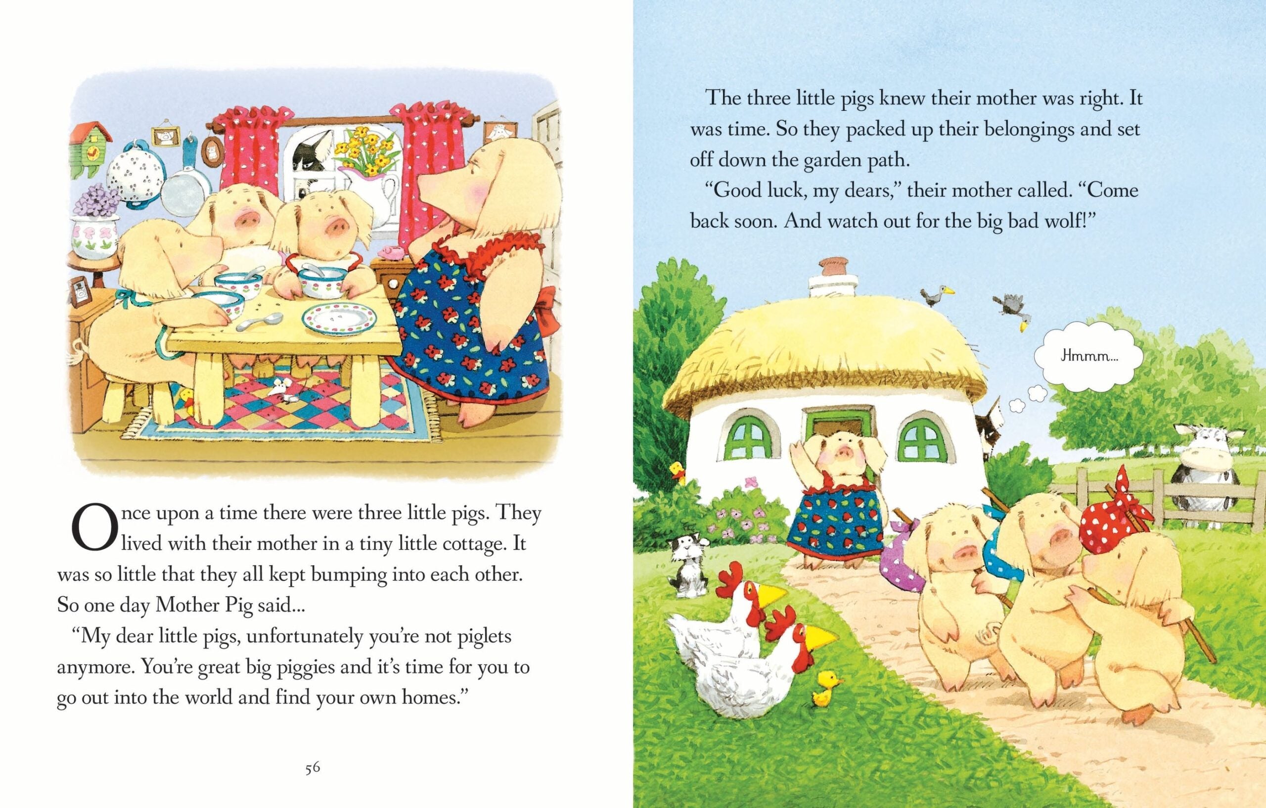 Usborne – Poppy and Sam's Favourite Fairy Tales – Carte pentru copii 2+ ani – carte pentru copii Usborne, preview pagini