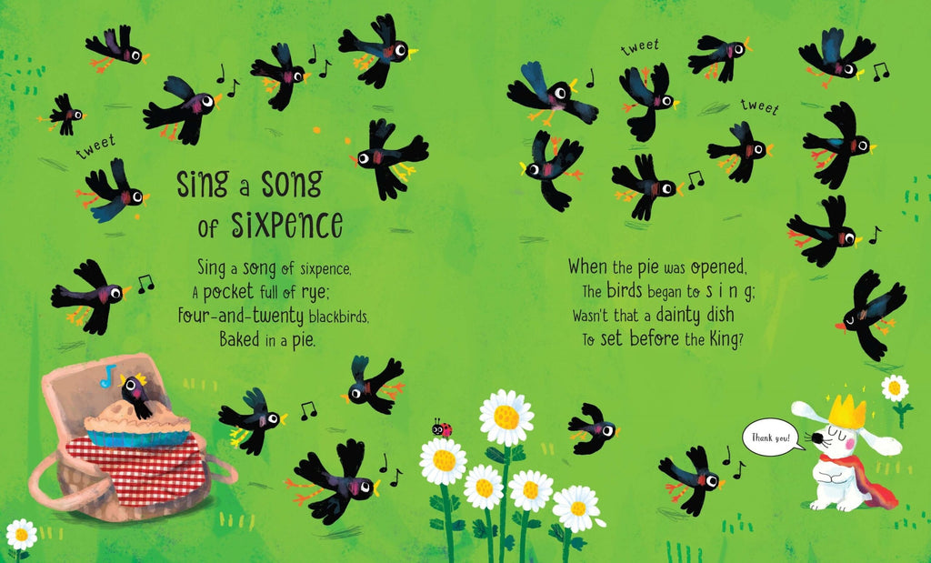 Usborne – Big Book of Nursery Rhymes – Carte pentru copii 2+ ani – carte pentru copii Usborne, preview pagini