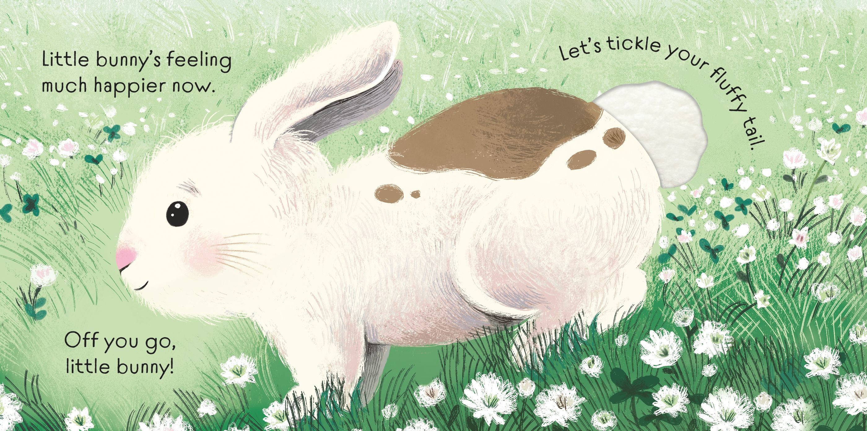 Usborne – There There Little Bunny – Carte pentru copii 6+ luni – carte pentru copii Usborne, detalii conținut