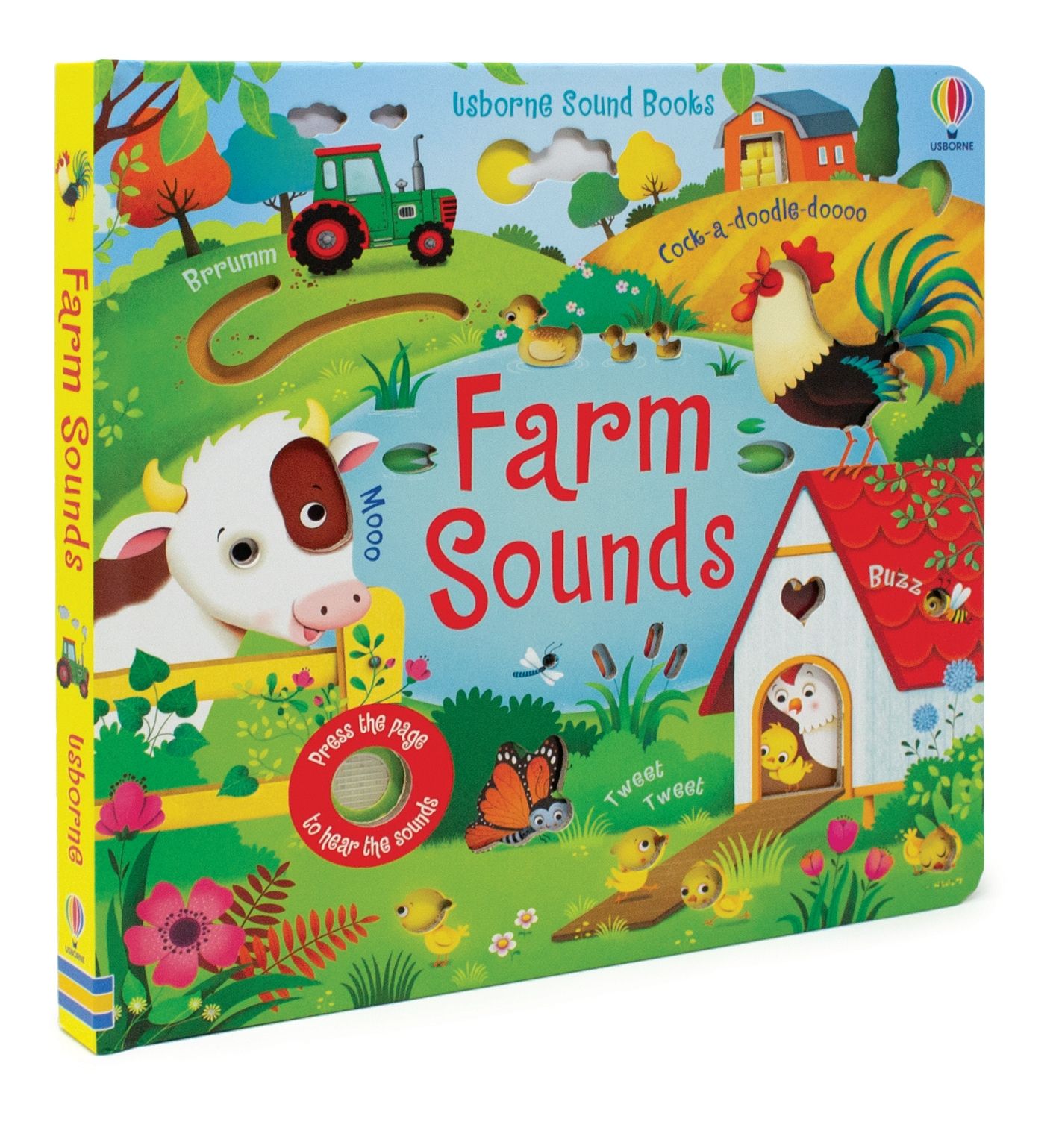 Usborne – Farm Sounds – Carte cu sunete pentru copii 3+ ani – carte pentru copii Usborne, preview pagini