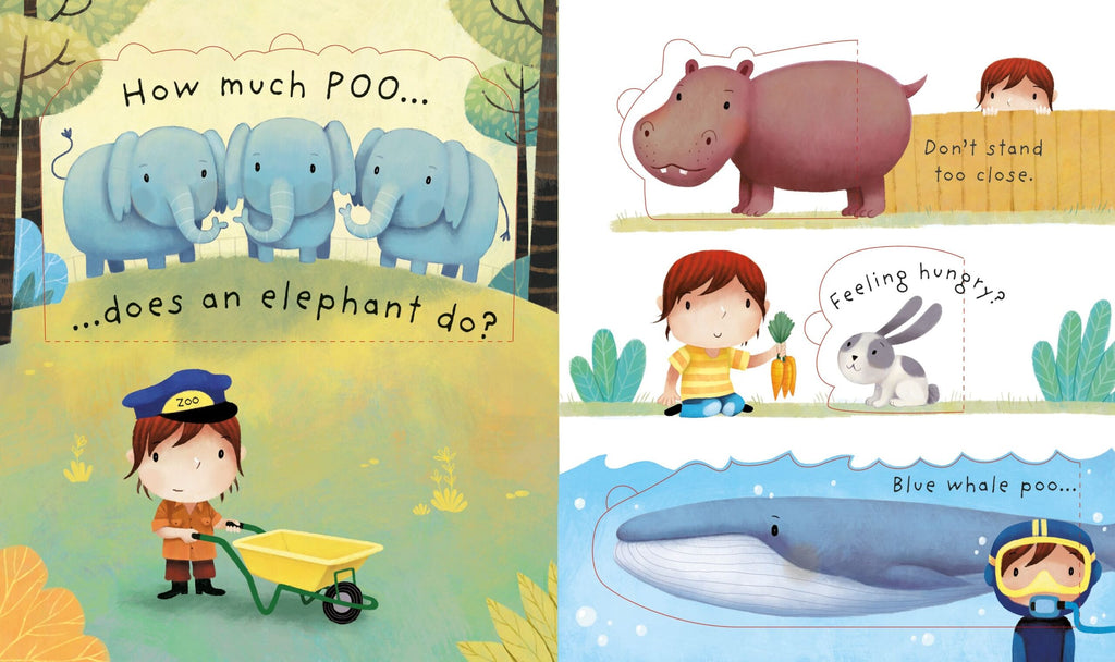 Usborne – Very First Questions and Answers What is poo? – Carte pentru copii 3+ ani – carte pentru copii Usborne, detalii conținut