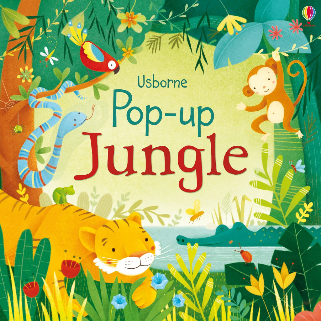 Usborne – Pop-up Jungle – Carte pentru copii 3+ ani – carte pentru copii Usborne, copertă