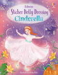 Usborne – Sticker Dolly Dressing Cinderella – Carte cu stickere pentru copii 5+ ani – carte pentru copii Usborne, copertă