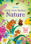 Usborne – Little First Stickers Nature – Carte cu stickere pentru copii 3+ ani – carte pentru copii Usborne, copertă