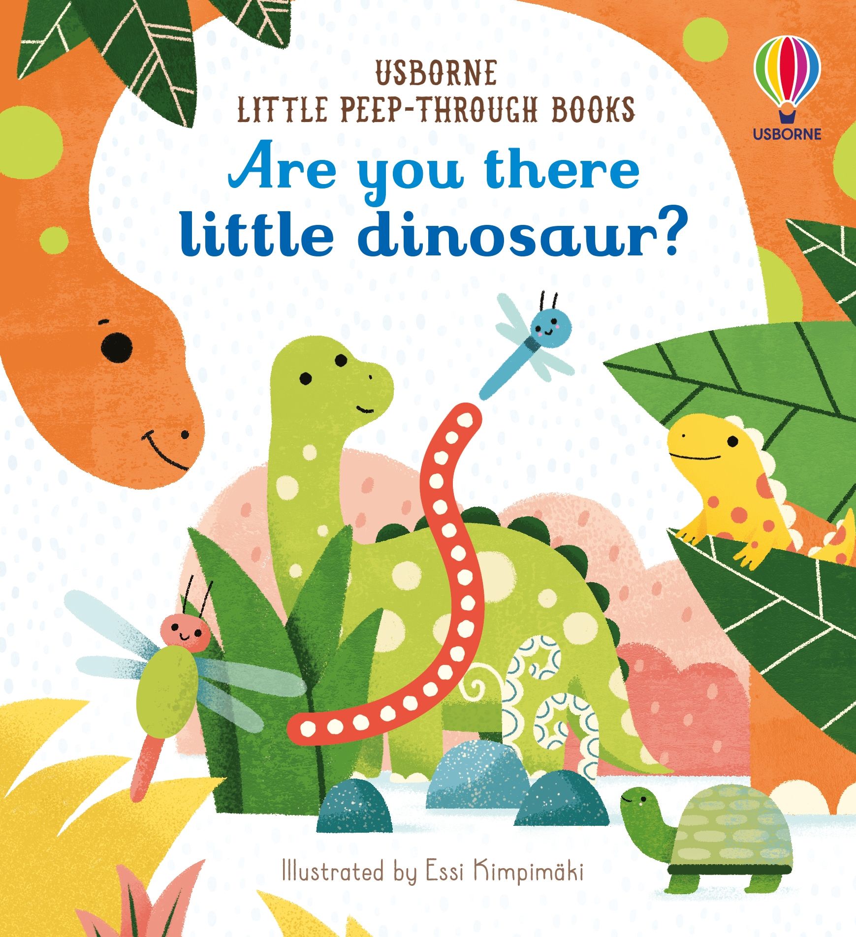 Usborne – Are You There Little Dinosaur? – Carte pentru copii 6+ luni – carte pentru copii Usborne, copertă
