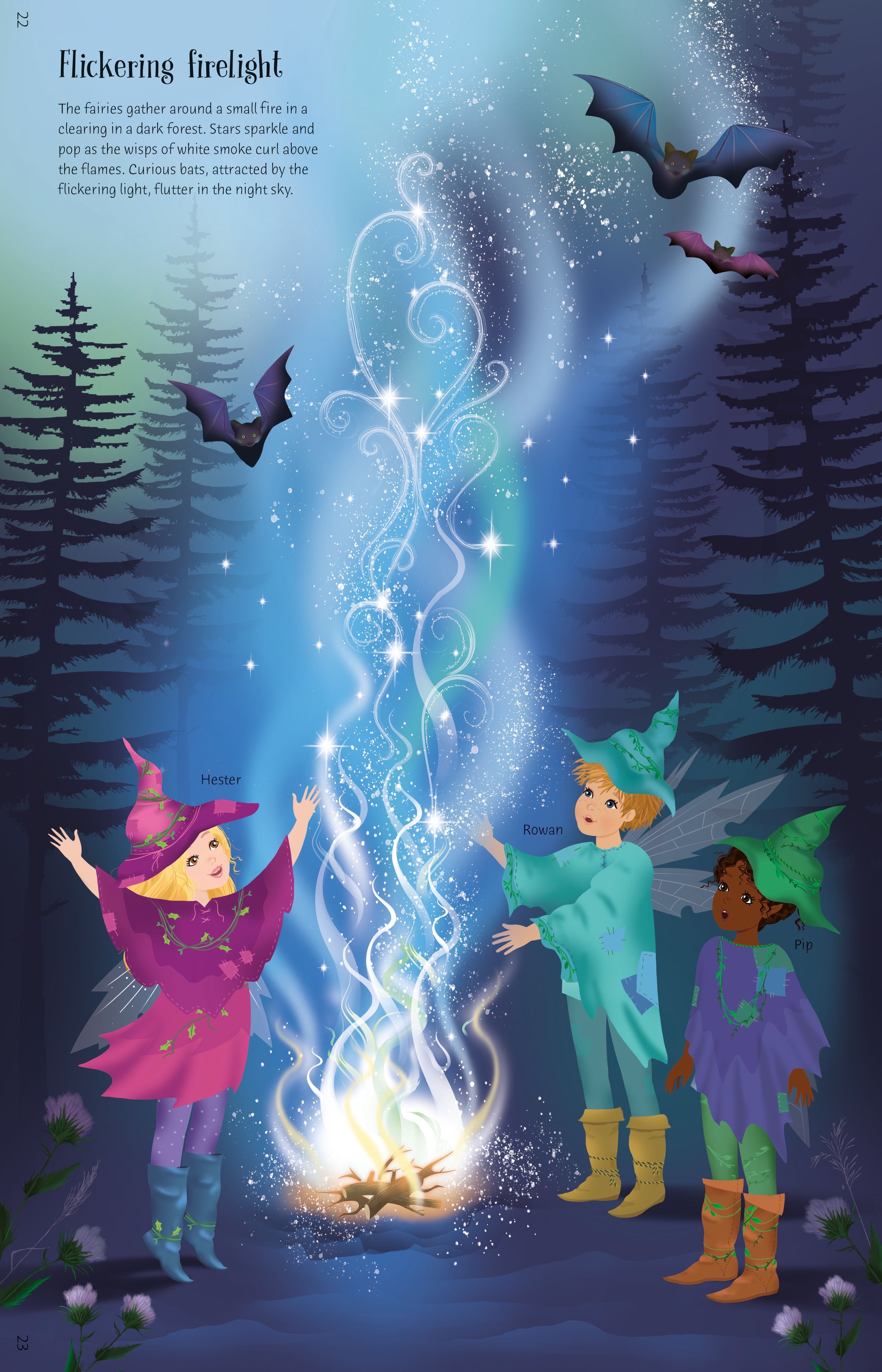 Usborne – Sticker Dolly Dressing Magical Kingdom – Carte cu stickere pentru copii 5+ ani – carte pentru copii Usborne, preview pagini
