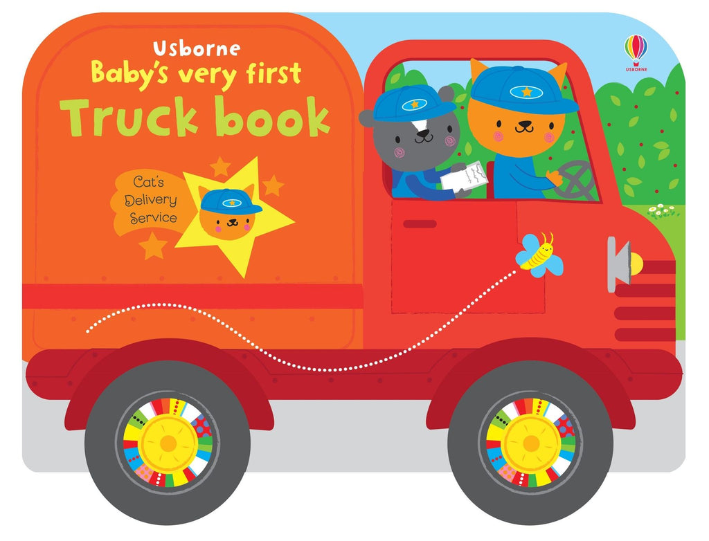 Usborne – Baby's Very First Truck Book – Carte pentru copii 12+ luni – carte pentru copii Usborne, copertă