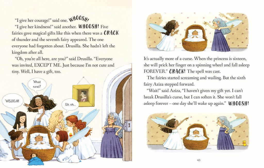 Usborne – Poppy and Sam's Favourite Fairy Tales – Carte pentru copii 2+ ani – carte pentru copii Usborne, detalii conținut