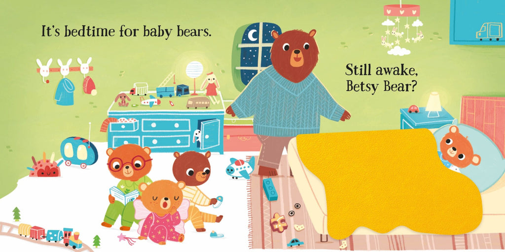 Usborne – Bedtime for Baby Bears – Carte pentru copii 6+ luni – carte pentru copii Usborne, pagini interior ilustrate