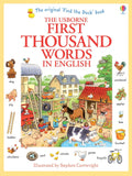 Usborne – First Thousand Words in English – Carte pentru copii 5+ ani – carte pentru copii Usborne, copertă