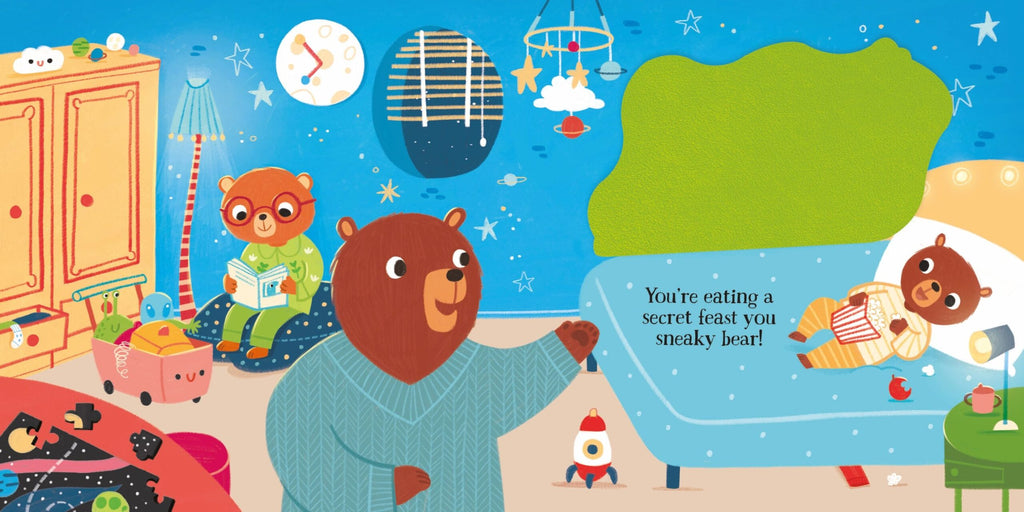 Usborne – Bedtime for Baby Bears – Carte pentru copii 6+ luni – carte pentru copii Usborne, detalii conținut