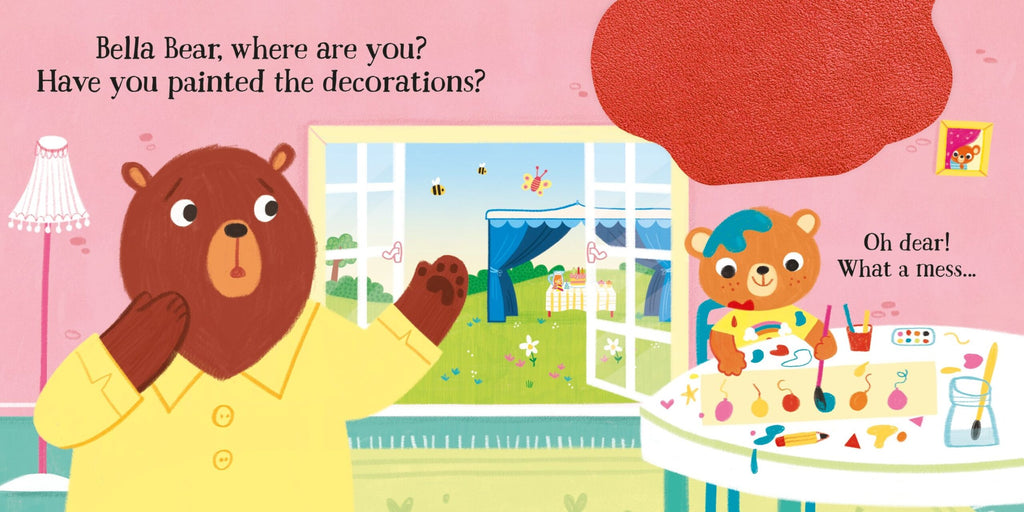 Usborne – Party time for baby bears – Carte pentru copii 6+ luni – carte pentru copii Usborne, preview pagini
