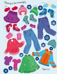 Usborne – Sticker Dolly Dressing Winter Wonderland – Carte cu stickere pentru copii 5+ ani – carte pentru copii Usborne, preview pagini
