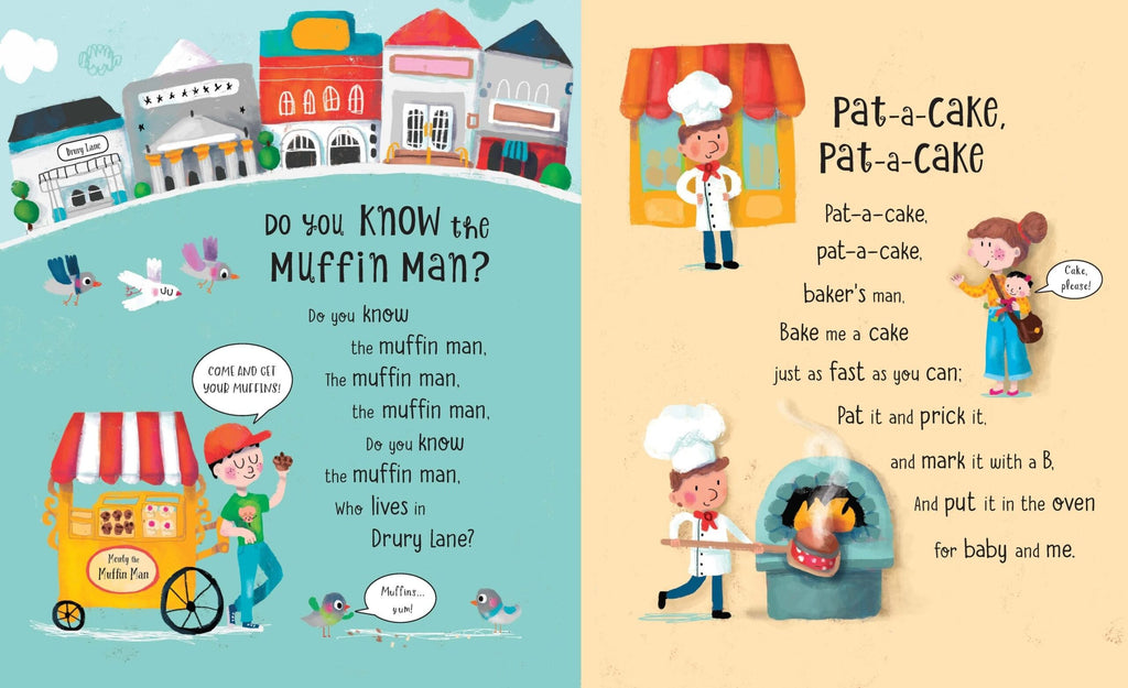 Usborne – Big Book of Nursery Rhymes – Carte pentru copii 2+ ani – carte pentru copii Usborne, detalii conținut
