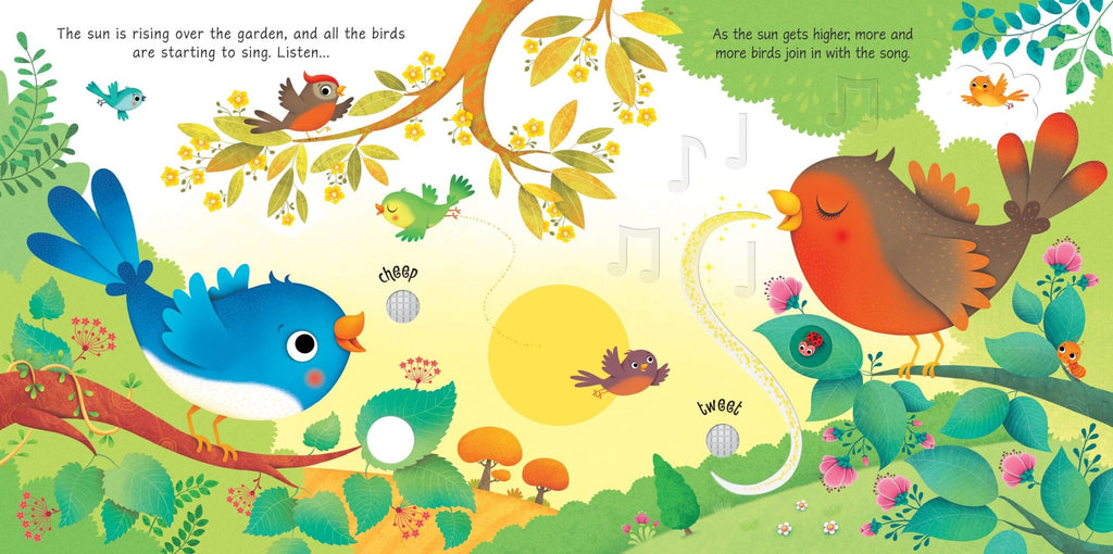 Usborne – Garden Sounds – Carte pentru copii 3+ ani – carte pentru copii Usborne, preview pagini
