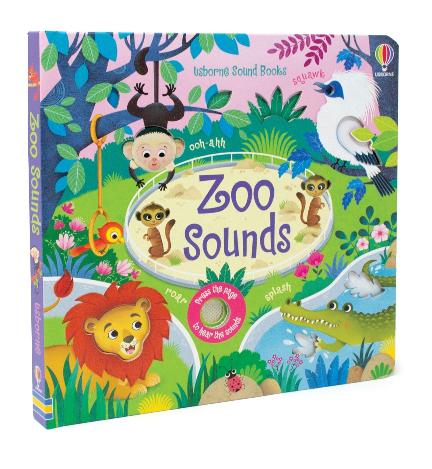 Usborne – Zoo Sounds – Carte cu sunete pentru copii 3+ ani – carte pentru copii Usborne, preview pagini