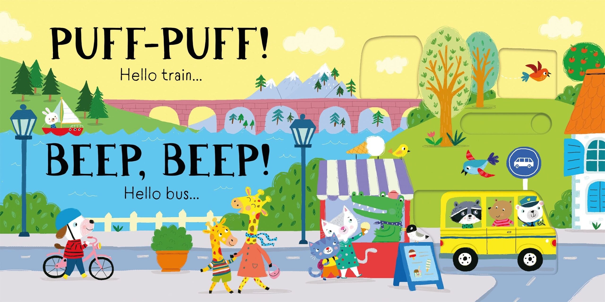 Usborne – Slider Sound Books: Vroom! – Carte cu sunete pentru copii 6+ luni – carte pentru copii Usborne, preview pagini