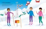 Usborne – Sticker Dolly Dressing Winter Wonderland – Carte cu stickere pentru copii 5+ ani – carte pentru copii Usborne, preview pagini