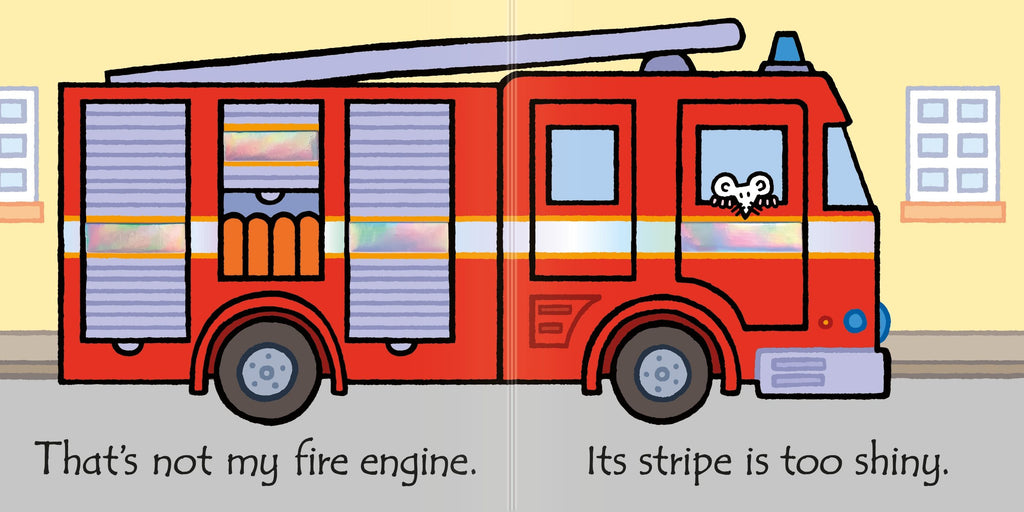 Usborne – That's not my fire engine... – Carte pentru copii 3+ luni – carte pentru copii Usborne, pagini interior ilustrate