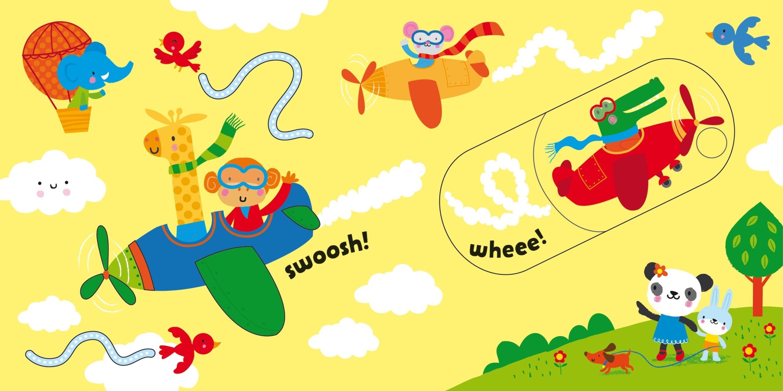 Usborne – Baby's Very First Slide and See Things That Go – Carte pentru copii 6+ luni – carte pentru copii Usborne, preview pagini