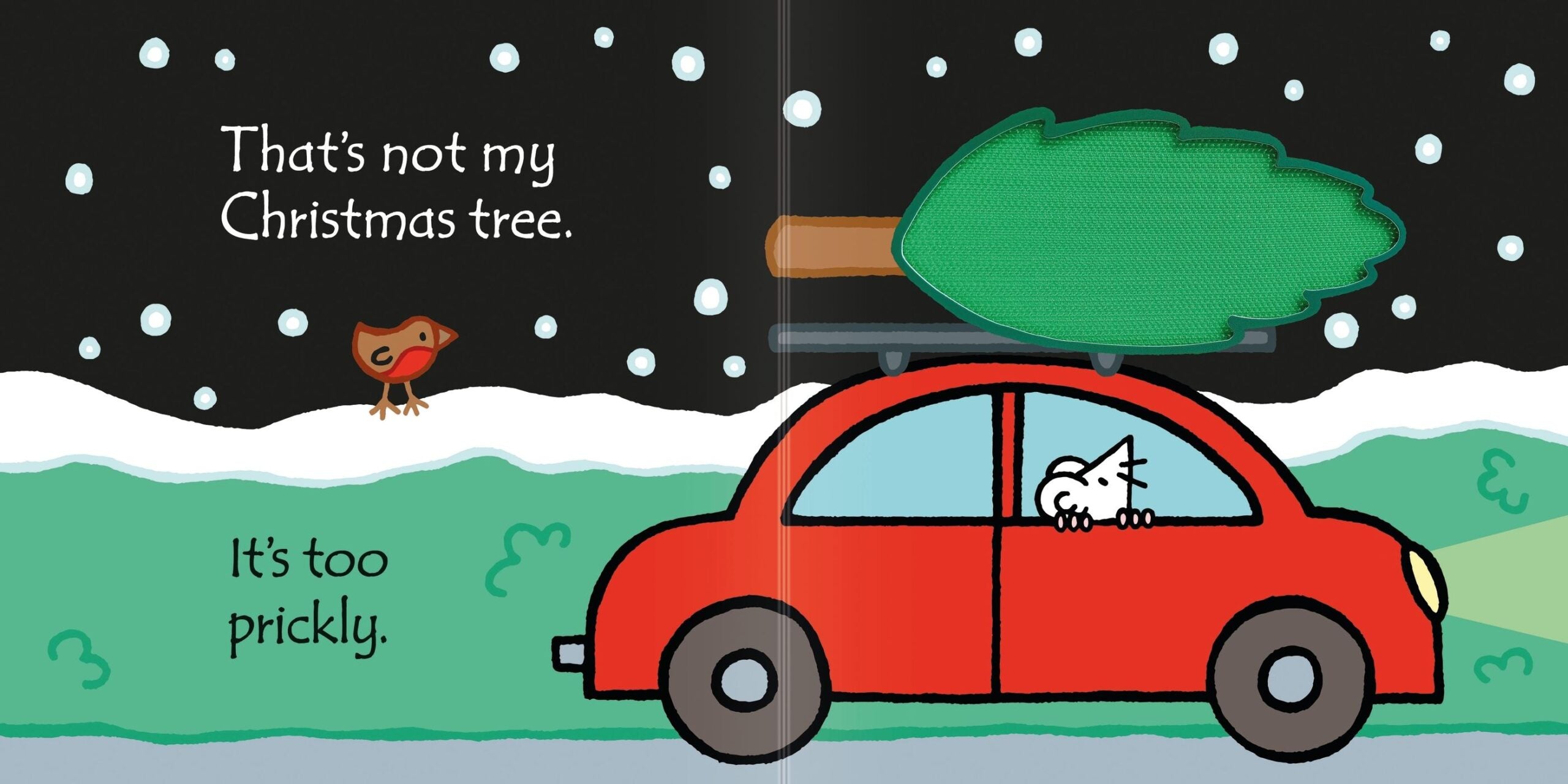 Usborne – That's not my...Christmas tree – Carte pentru copii 3+ luni – carte pentru copii Usborne, pagini interior ilustrate