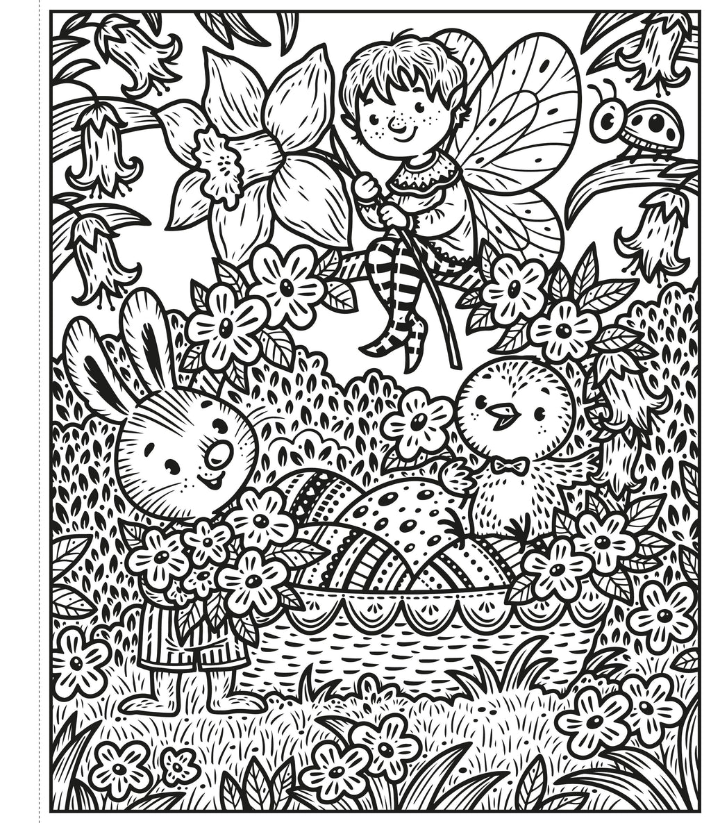 Usborne – Easter Magic Painting Book – Carte pentru copii 5+ ani – carte pentru copii Usborne, preview pagini