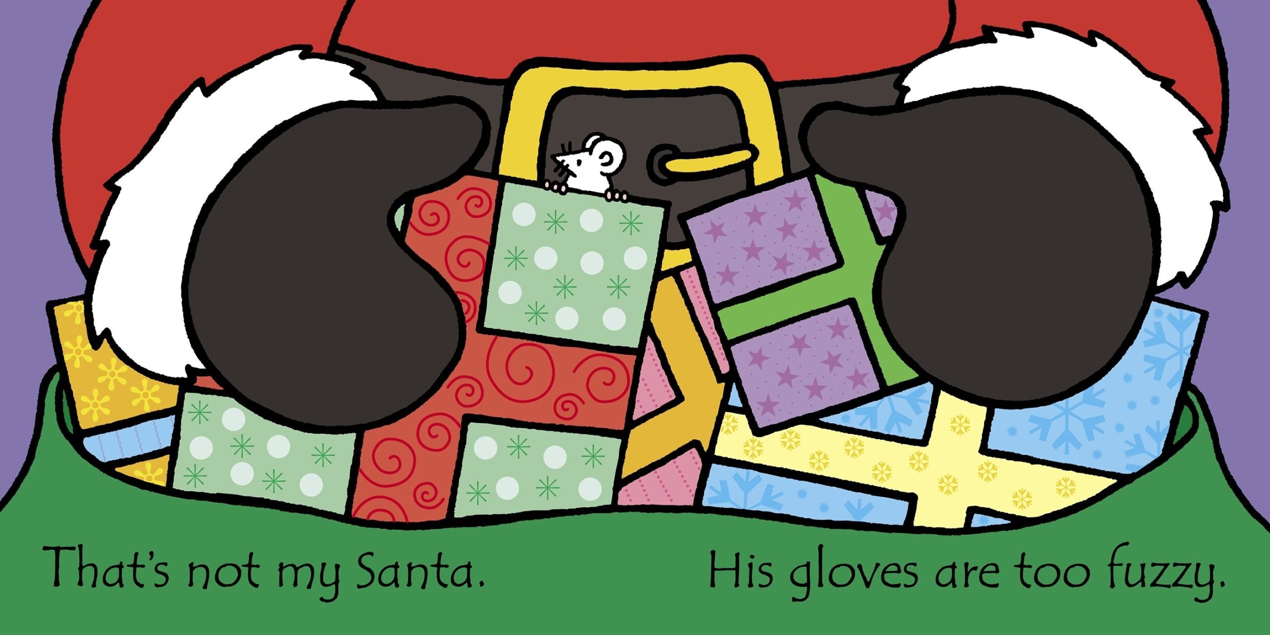 Usborne – That's not my Santa… – Carte pentru copii 3+ luni – carte pentru copii Usborne, preview pagini