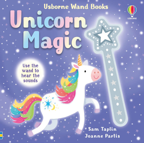 Usborne – Wand Books: Unicorn Magic – Carte cu sunete pentru copii 3+ ani – carte pentru copii Usborne, copertă