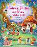 Usborne – Fairies, Pixies and Elves Sticker Book – Carte cu stickere pentru copii 5+ ani – carte pentru copii Usborne, copertă