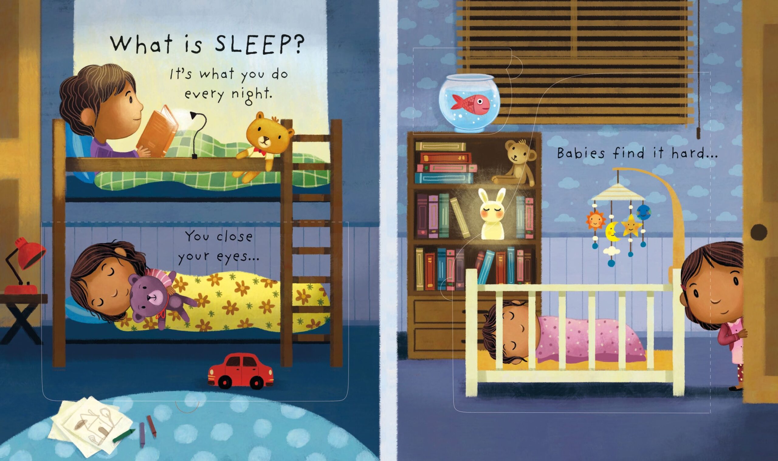 Usborne – Very First Questions and Answers What is Sleep? – Carte pentru copii 3+ ani – carte pentru copii Usborne, preview pagini